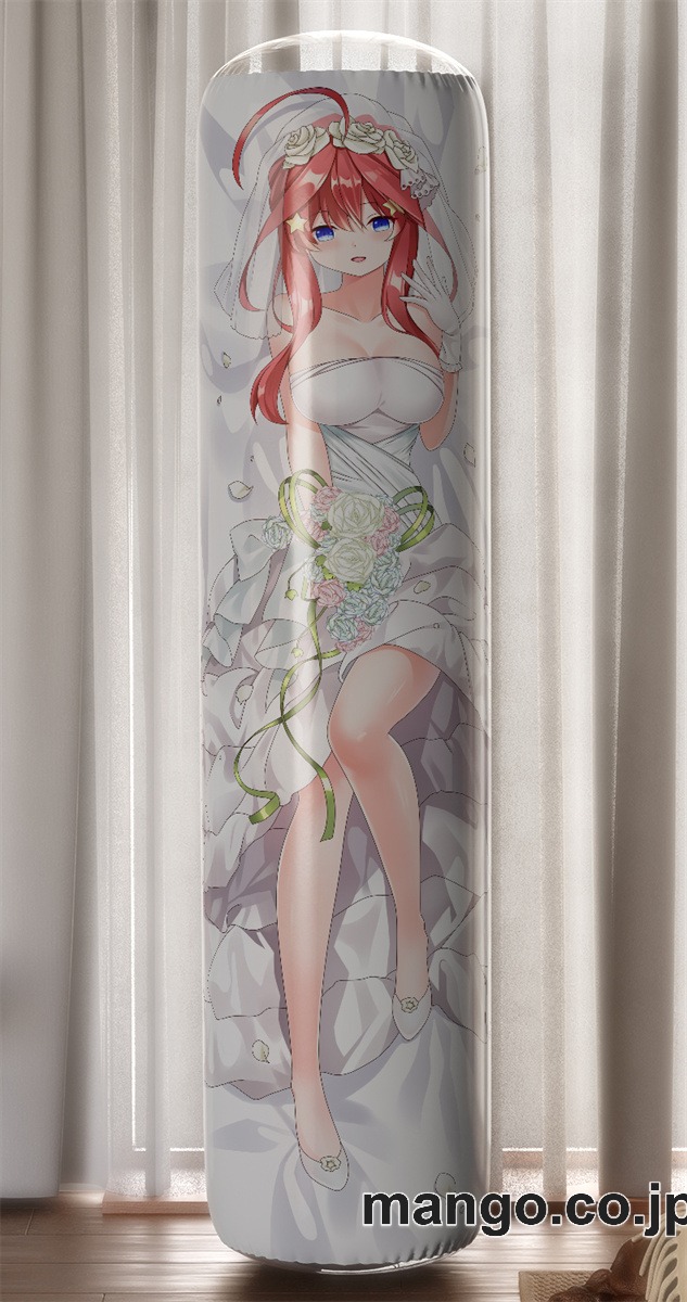 【おきあがりこぼし】アニメ キャラクター 等身大 PVC バランスクッション【五等分の花嫁】中野 五月 PVC製 キャラクターグッズ コレクション用 2