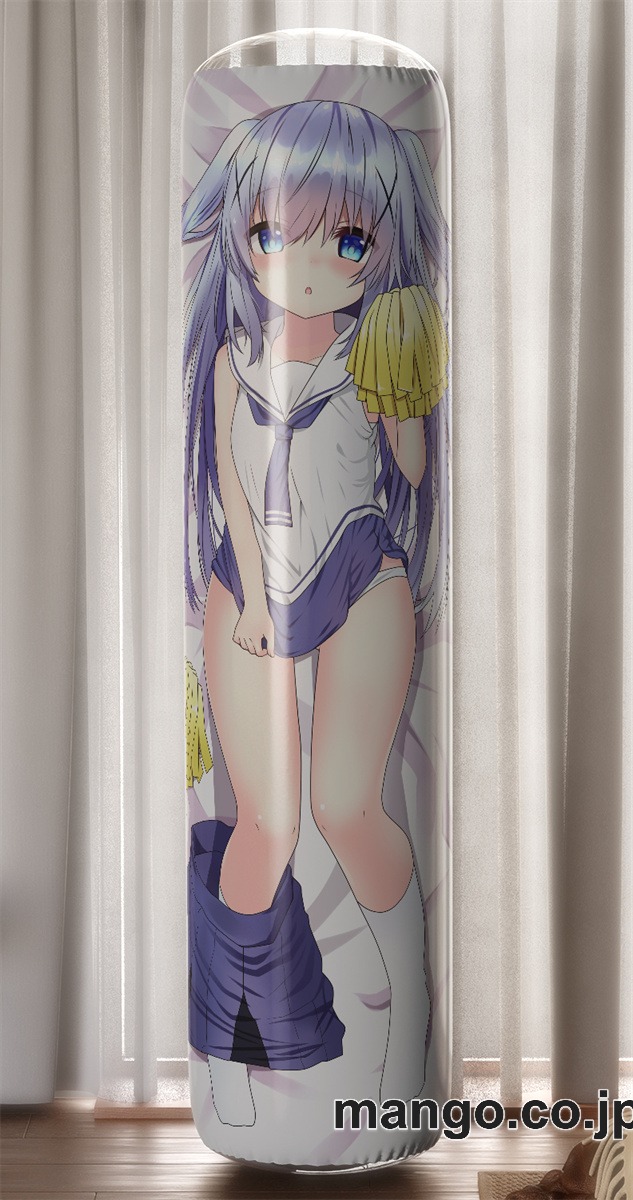 【おきあがりこぼし】アニメ キャラクター 等身大 PVC バランスクッション【ご注文はうさぎですか？】チノちゃん PVC製 キャラクターグッズ コレクション用