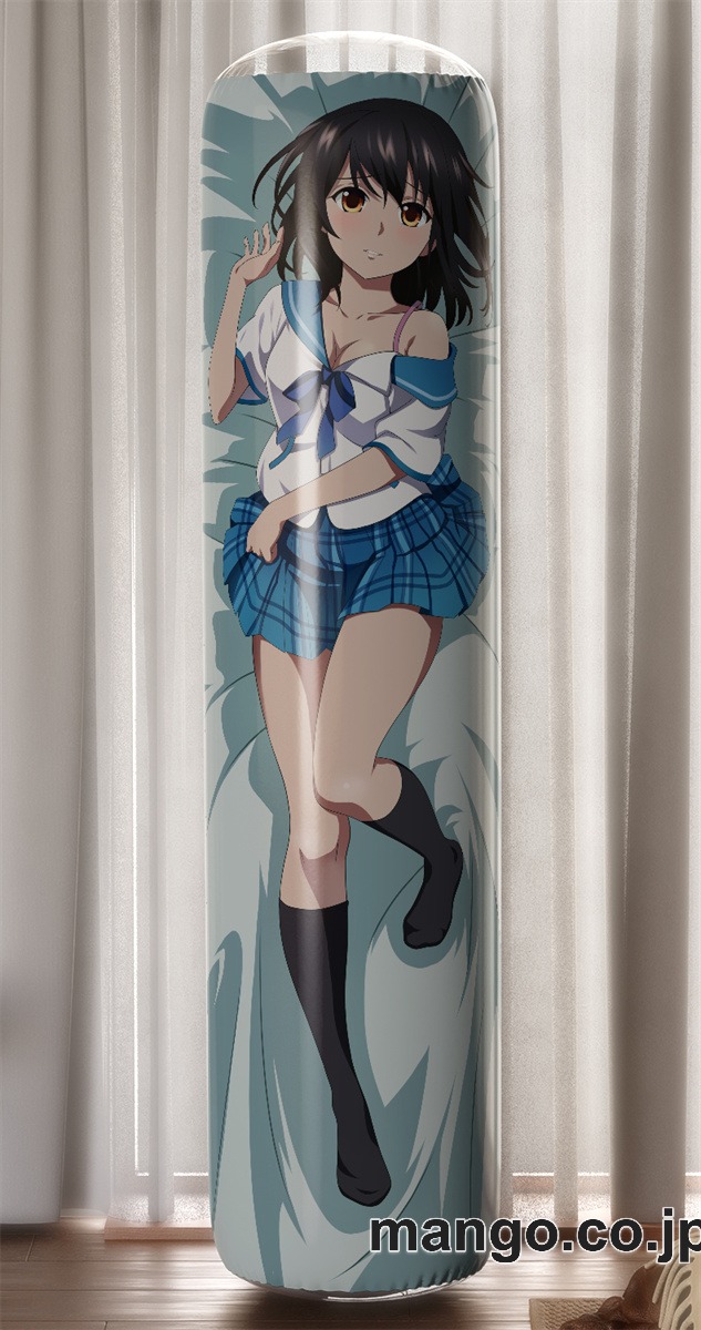 【おきあがりこぼし】アニメ キャラクター 等身大 PVC バランスクッション【ストライク?ザ?ブラッド】姫柊雪菜 PVC製 キャラクターグッズ コレクション用