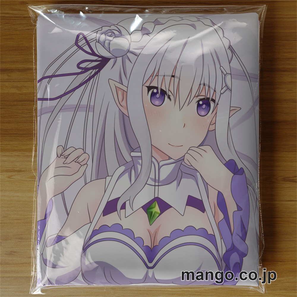 【おきあがりこぼし】アニメ キャラクター 等身大 PVC バランスクッション【Reゼロから始める異世界生活】エミリア PVC製 キャラクターグッズ コレクション用 3