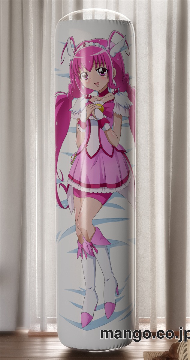 【おきあがりこぼし】アニメ キャラクター 等身大 PVC バランスクッション【スマイルプリキュア】星空みゆきキュアハッピー PVC製 キャラクターグッズ コレクション用 2