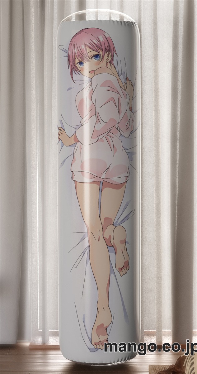 【おきあがりこぼし】アニメ キャラクター 等身大 PVC バランスクッション【五等分の花嫁】中野一花 PVC製 キャラクターグッズ コレクション用