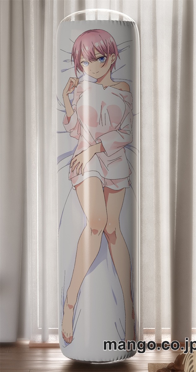 【おきあがりこぼし】アニメ キャラクター 等身大 PVC バランスクッション【五等分の花嫁】中野一花 PVC製 キャラクターグッズ コレクション用 2
