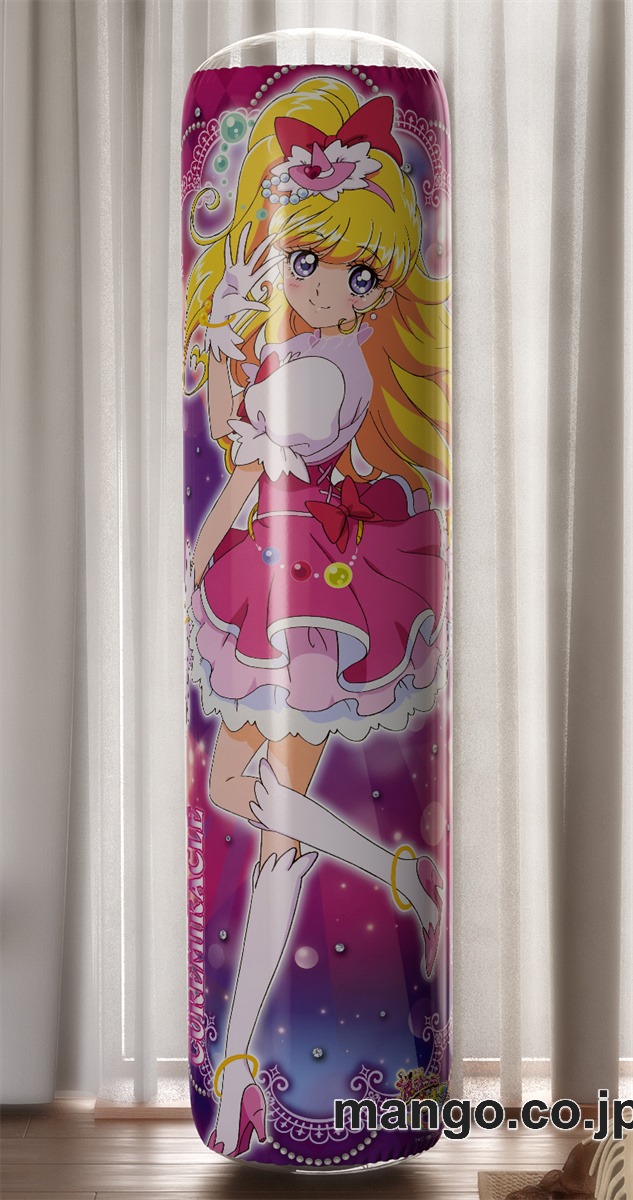 【おきあがりこぼし】アニメ キャラクター 等身大 PVC バランスクッション魔法つかいプリキュア！朝日奈みらい&十六夜リコ PVC製 キャラクターグッズ コレクション用