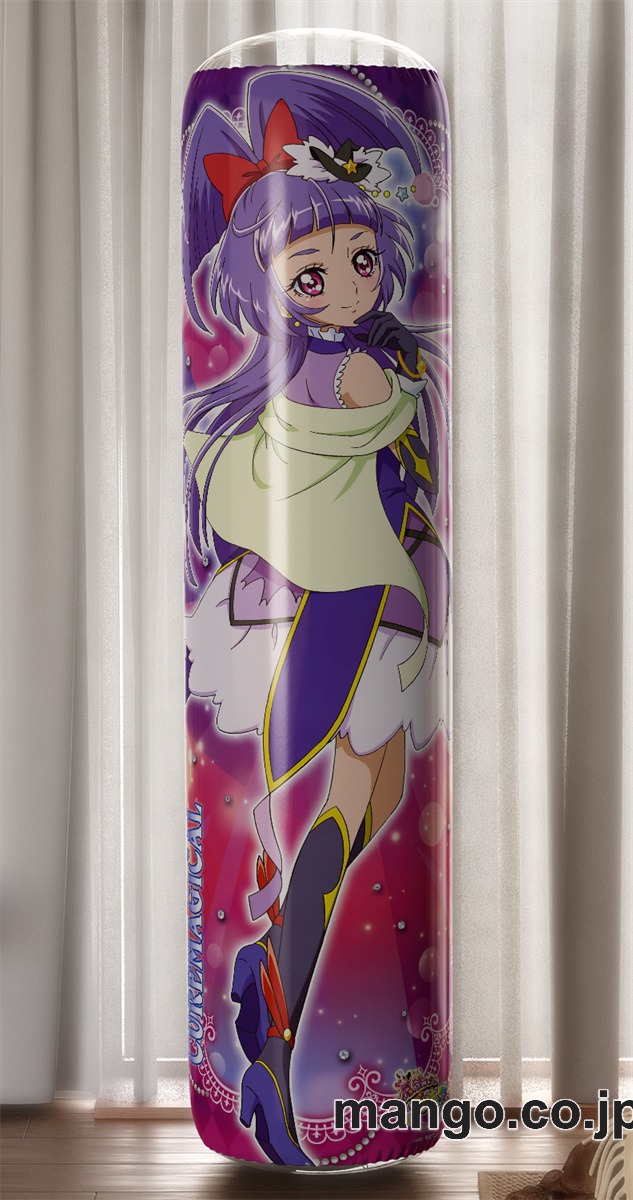 【おきあがりこぼし】アニメ キャラクター 等身大 PVC バランスクッション魔法つかいプリキュア！朝日奈みらい&十六夜リコ PVC製 キャラクターグッズ コレクション用 2