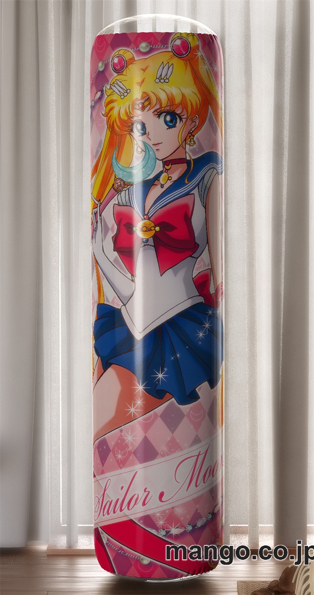 【おきあがりこぼし】アニメ キャラクター 等身大 PVC バランスクッション【美少女戦士セーラームーン】月野うさぎ PVC製 キャラクターグッズ コレクション用