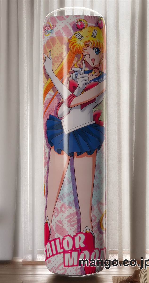 【おきあがりこぼし】アニメ キャラクター 等身大 PVC バランスクッション【美少女戦士セーラームーン】月野うさぎ PVC製 キャラクターグッズ コレクション用 2