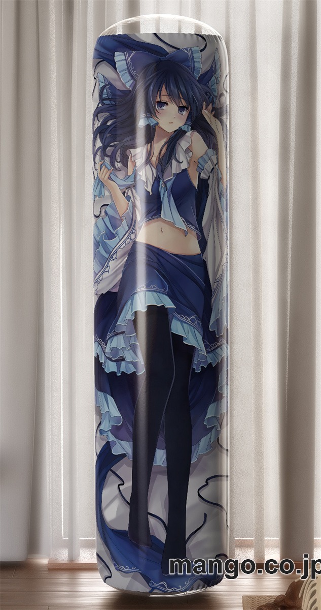 【おきあがりこぼし】アニメ キャラクター 等身大 PVC バランスクッション【東方Project】青霊夢 PVC製 キャラクターグッズ コレクション用 2