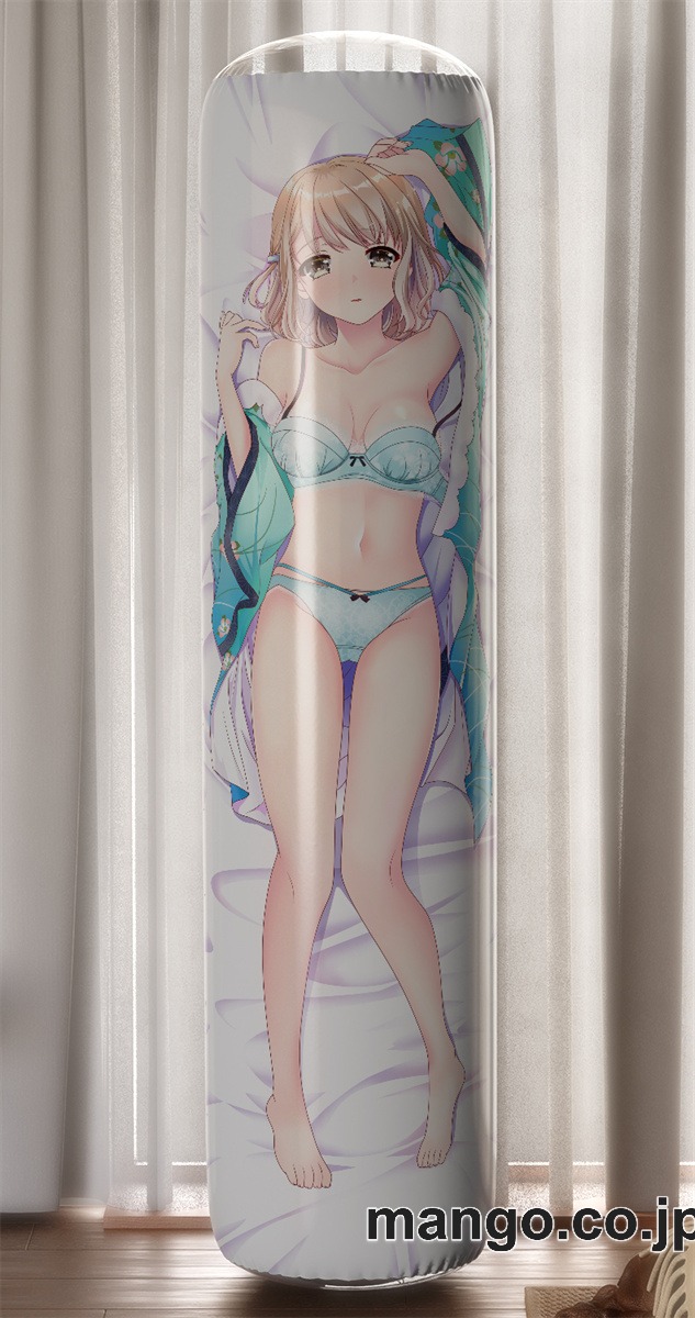 【おきあがりこぼし】アニメ キャラクター 等身大 PVC バランスクッション【銭湯カノジョ】あさひ＆千佳 PVC製 キャラクターグッズ コレクション用 2