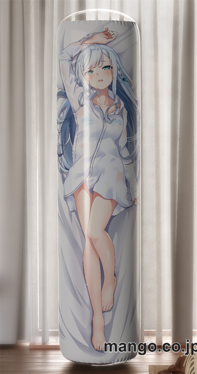【おきあがりこぼし】アニメ キャラクター 等身大 PVC バランスクッション【電子妖精計画】凍雪吹1 PVC製 キャラクターグッズ コレクション用 2