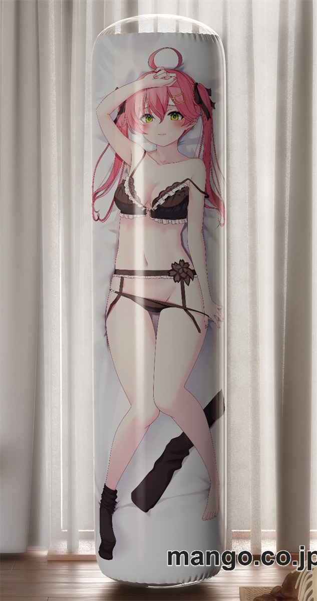 【おきあがりこぼし】アニメ キャラクター 等身大 PVC バランスクッション【バーチャルYoutuber】さくらみこ PVC製 キャラクターグッズ コレクション用 2