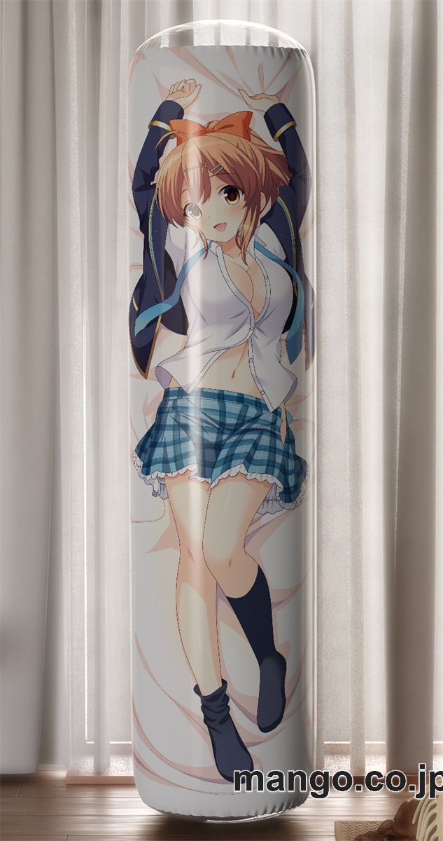 【おきあがりこぼし】アニメ キャラクター 等身大 PVC バランスクッション【ガールフレンド（仮）】櫻井明音 PVC製 キャラクターグッズ コレクション用