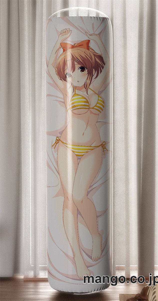 【おきあがりこぼし】アニメ キャラクター 等身大 PVC バランスクッション【ガールフレンド（仮）】櫻井明音 PVC製 キャラクターグッズ コレクション用 2