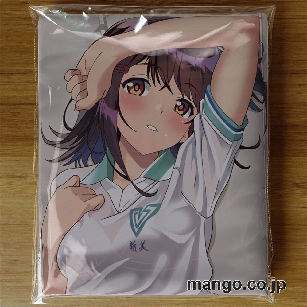 【おきあがりこぼし】アニメ キャラクター 等身大 PVC バランスクッション【オリジナル】「新美華音」 PVC製 キャラクターグッズ コレクション用 3