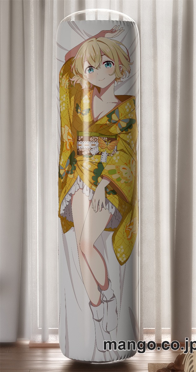 【おきあがりこぼし】アニメ キャラクター 等身大 PVC バランスクッション【彼女、お借りします】七海麻美 PVC製 キャラクターグッズ コレクション用 2