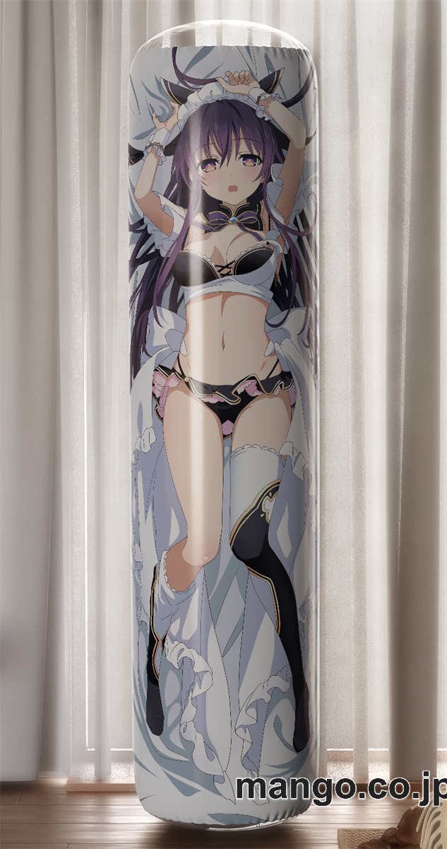 【おきあがりこぼし】アニメ キャラクター 等身大 PVC バランスクッション【デートアライブ】夜刀神十香 PVC製 キャラクターグッズ コレクション用 2