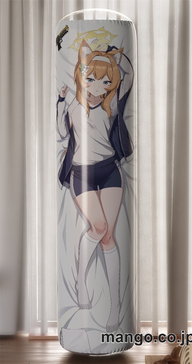 【おきあがりこぼし】アニメ キャラクター 等身大 PVC バランスクッション【ブルーアーカイブ】伊落マリー PVC製 キャラクターグッズ コレクション用 2