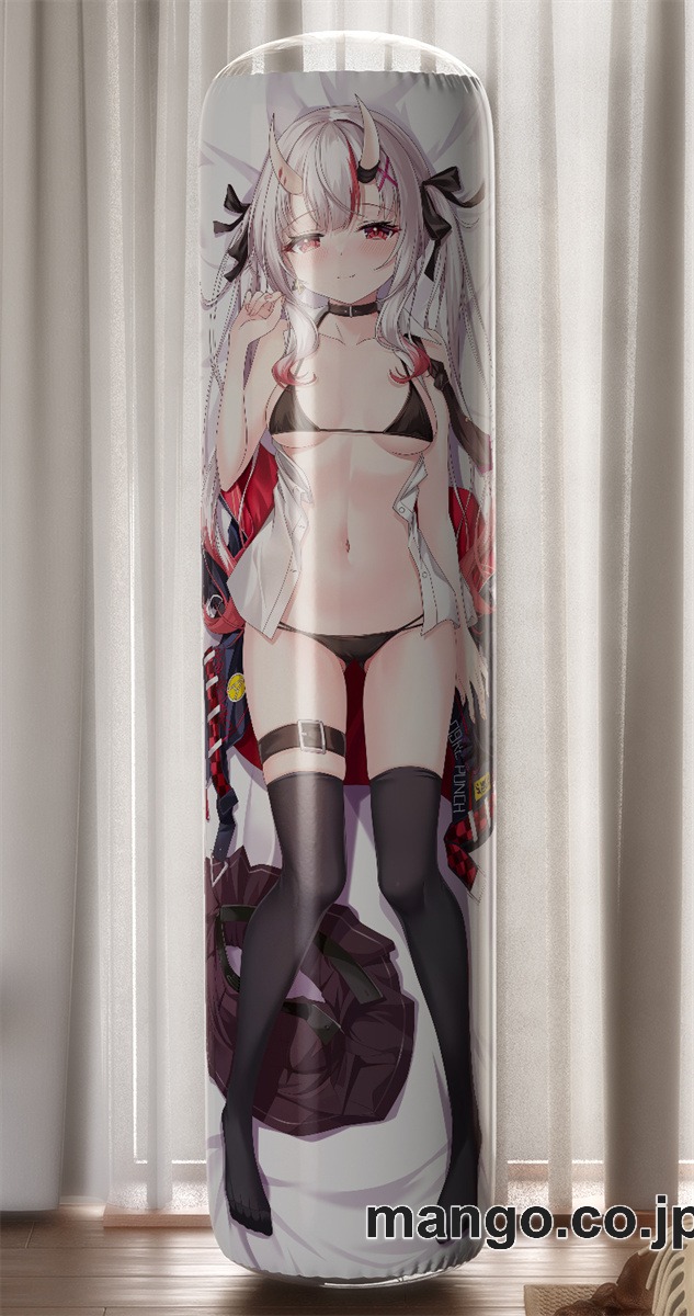 【おきあがりこぼし】アニメ キャラクター 等身大 PVC バランスクッション【バーチャルYouTuber】百鬼あやめ PVC製 キャラクターグッズ コレクション用 2
