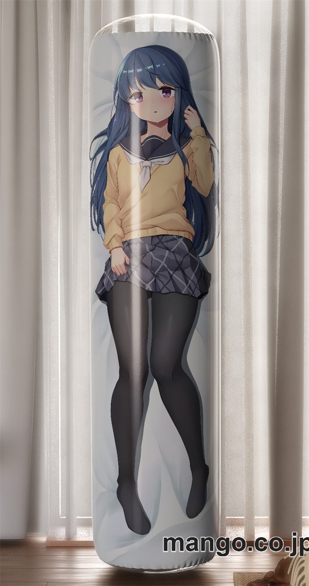 【おきあがりこぼし】アニメ キャラクター 等身大 PVC バランスクッション【ゆるキャン】志摩リン PVC製 キャラクターグッズ コレクション用