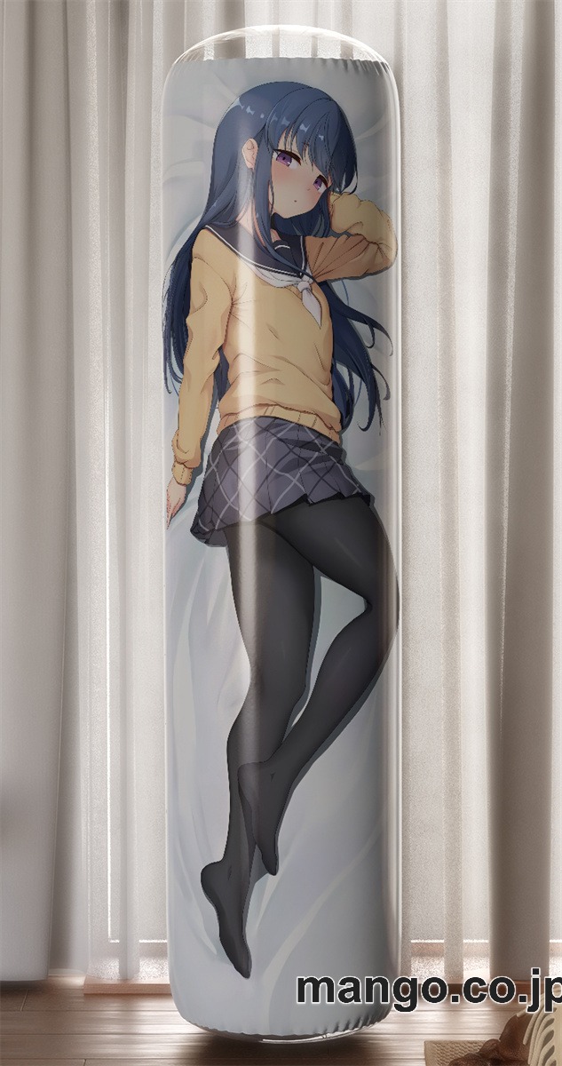 【おきあがりこぼし】アニメ キャラクター 等身大 PVC バランスクッション【ゆるキャン】志摩リン PVC製 キャラクターグッズ コレクション用 2