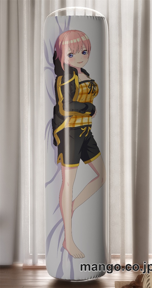 【おきあがりこぼし】アニメ キャラクター 等身大 PVC バランスクッション【五等分の花嫁】中野一花 PVC製 キャラクターグッズ コレクション用 2