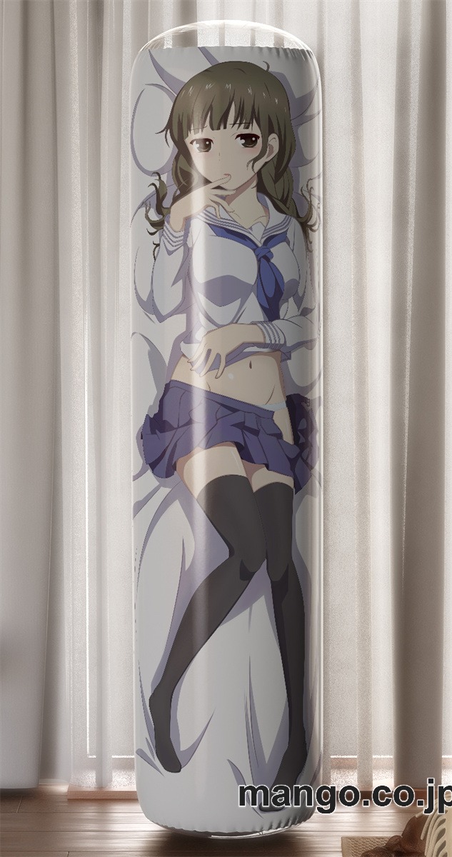 【おきあがりこぼし】アニメ キャラクター 等身大 PVC バランスクッション【花咲くいろは】押水菜子 PVC製 キャラクターグッズ コレクション用 2