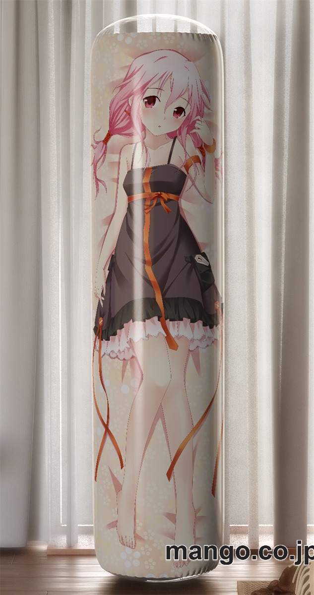 【おきあがりこぼし】アニメ キャラクター 等身大 PVC バランスクッション【ギルティクラウン】楪 いのり PVC製 キャラクターグッズ コレクション用 2