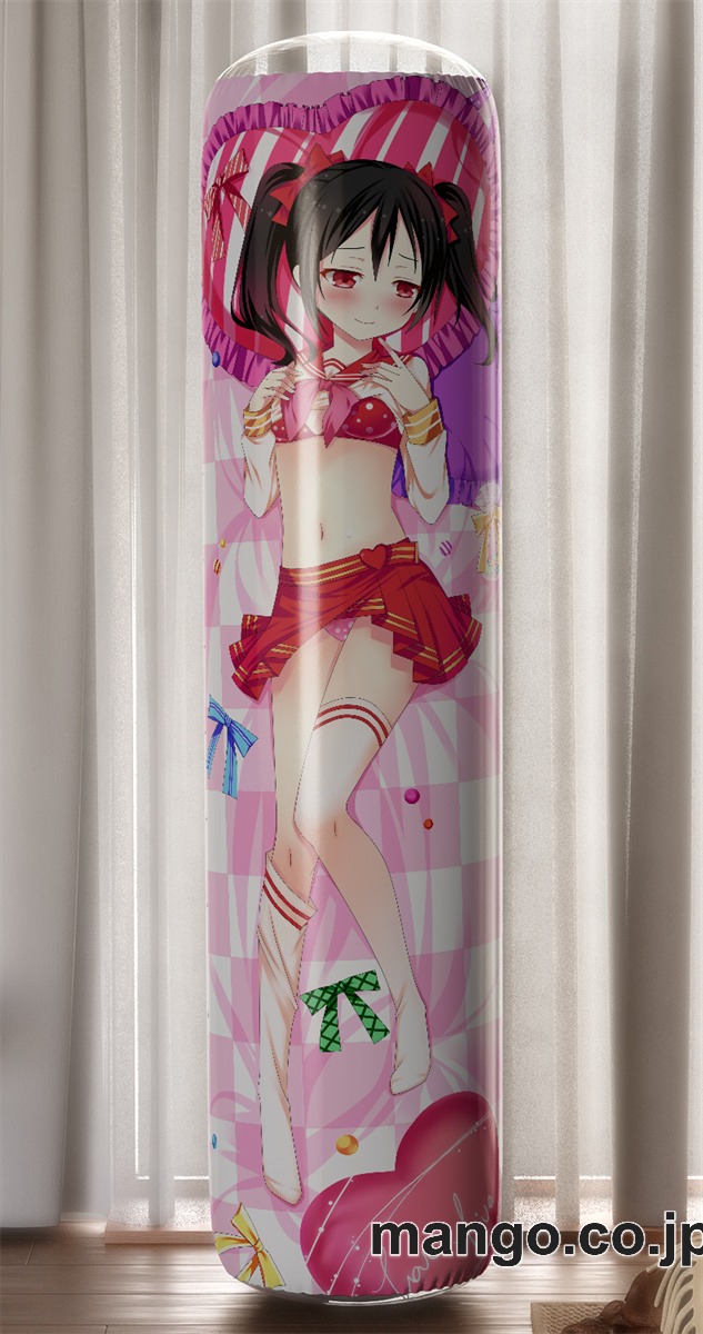 【おきあがりこぼし】アニメ キャラクター 等身大 PVC バランスクッション【ラブライブ!】矢澤にこ PVC製 キャラクターグッズ コレクション用 2