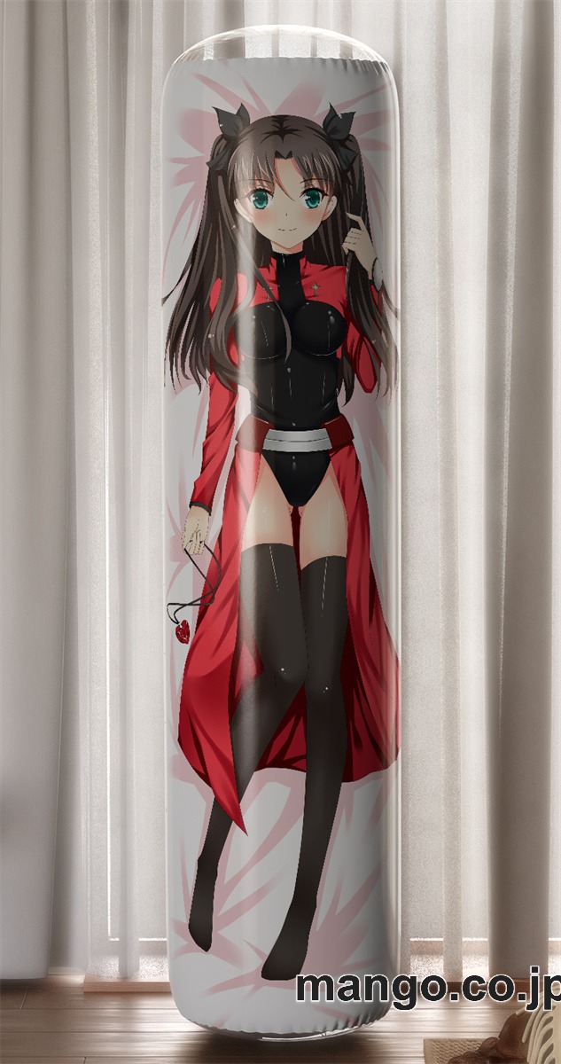 【おきあがりこぼし】アニメ キャラクター 等身大 PVC バランスクッション【Fate】stay night 遠坂 凛 PVC製 キャラクターグッズ コレクション用