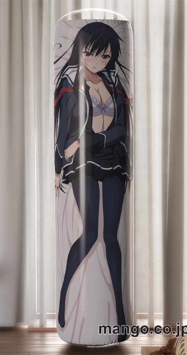 【おきあがりこぼし】アニメ キャラクター 等身大 PVC バランスクッション【少女たちは荒野を目指す】ビッグタオル PVC製 キャラクターグッズ コレクション用