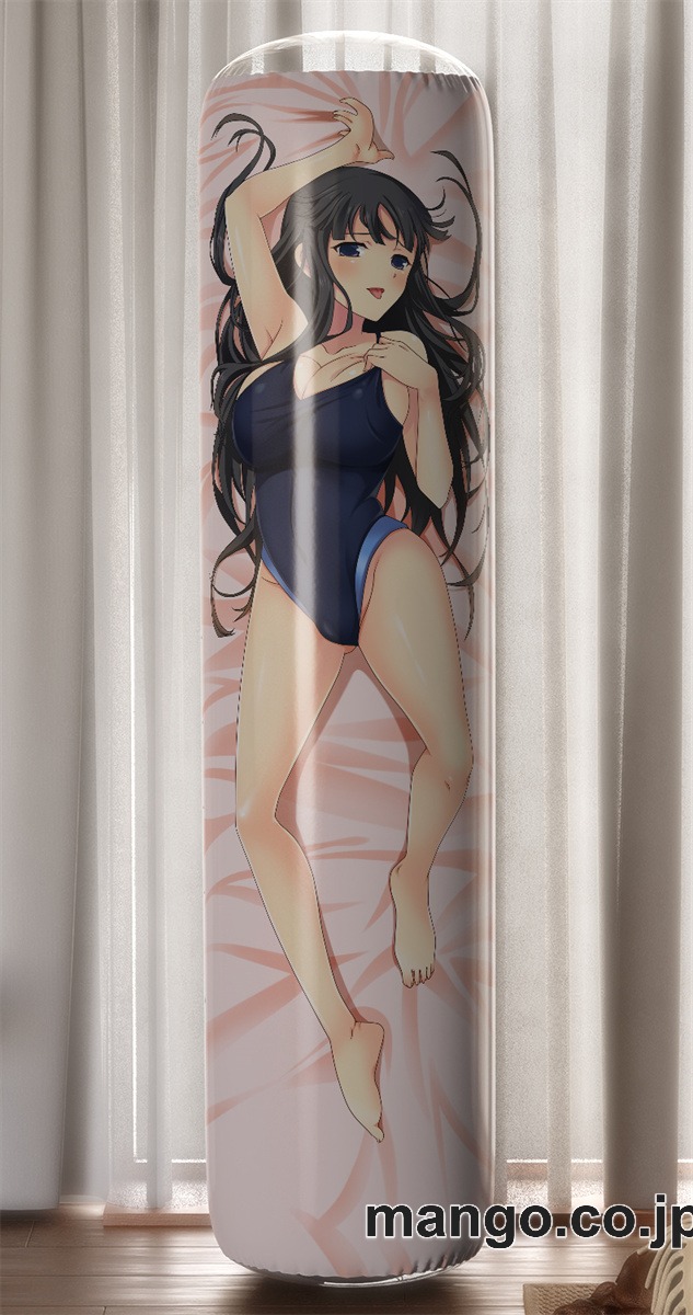 【おきあがりこぼし】アニメ キャラクター 等身大 PVC バランスクッション【自宅警備員】添い寝で喘ぐ女「葛木 さやか」 PVC製 キャラクターグッズ コレクション用 2