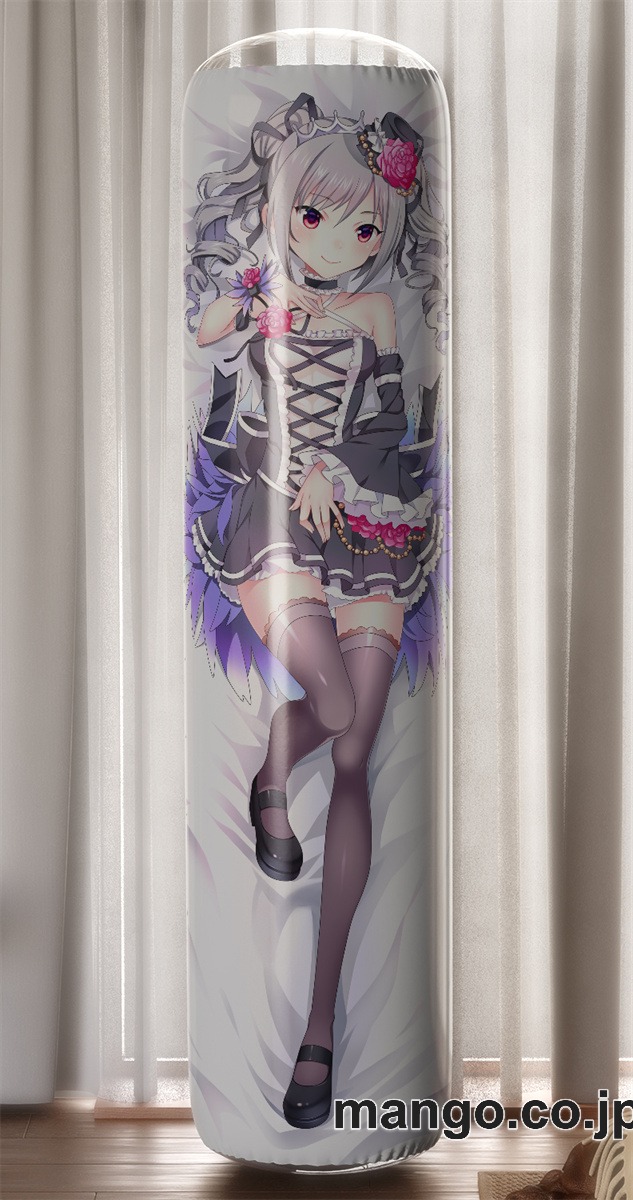 【おきあがりこぼし】アニメ キャラクター 等身大 PVC バランスクッション【アイドルマスター】神崎蘭子 PVC製 キャラクターグッズ コレクション用