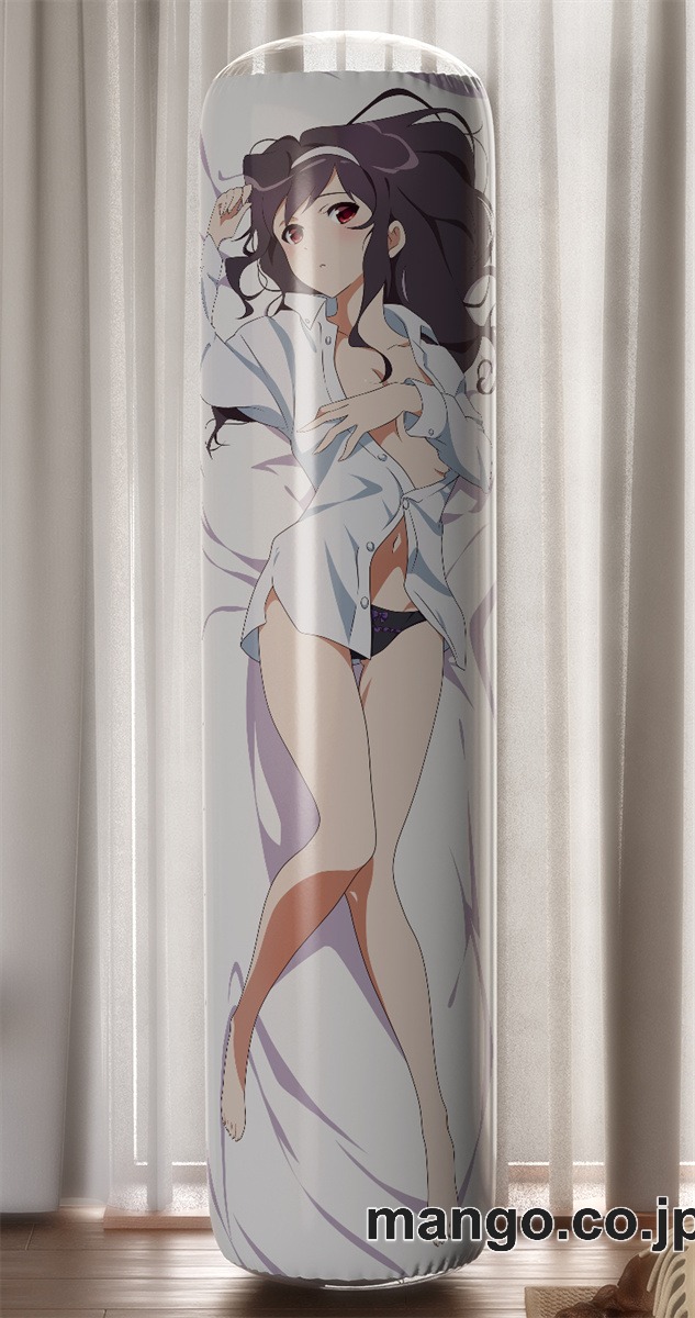 【おきあがりこぼし】アニメ キャラクター 等身大 PVC バランスクッション【冴えない彼女の育てかた】霞ヶ丘詩羽 PVC製 キャラクターグッズ コレクション用 2