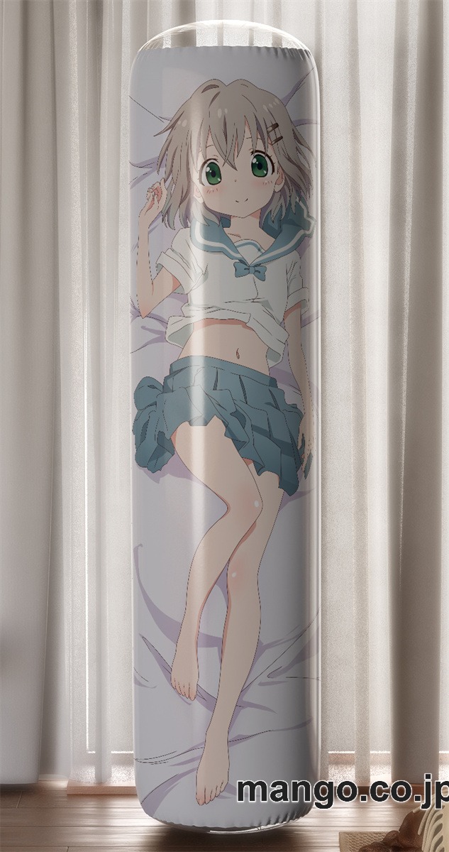 【おきあがりこぼし】アニメ キャラクター 等身大 PVC バランスクッション【ヤマノススメ】あおい PVC製 キャラクターグッズ コレクション用 2