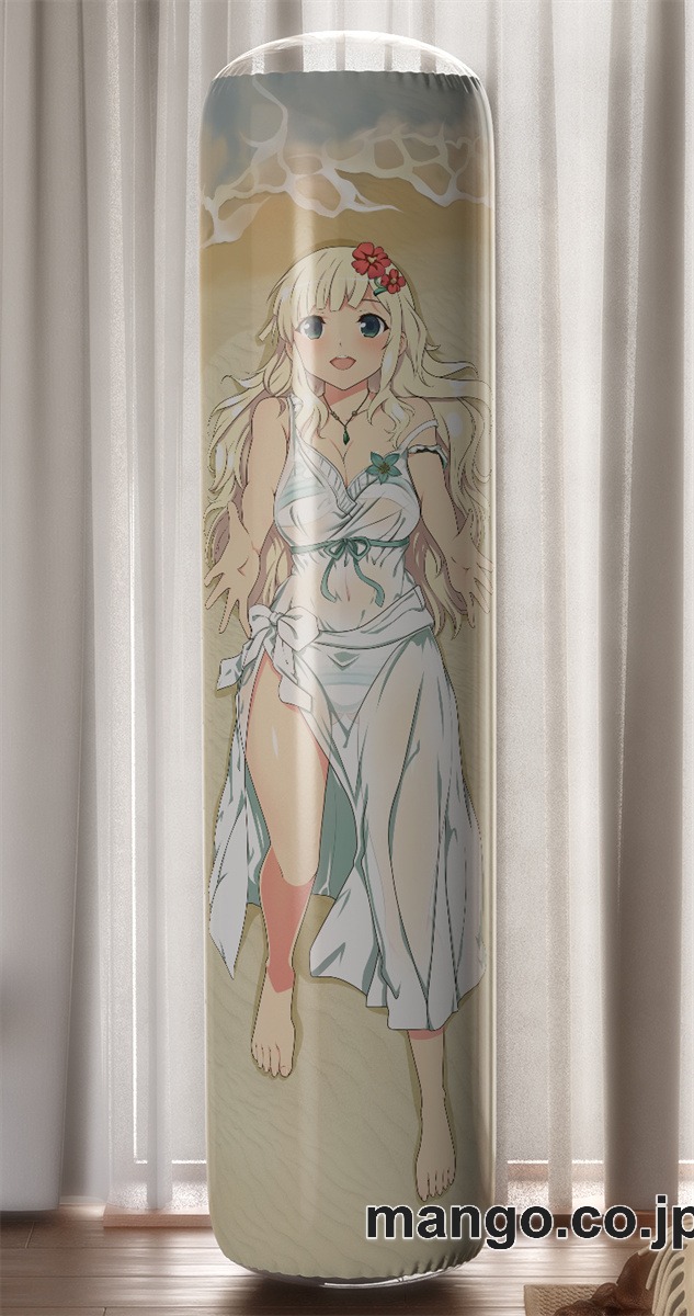 【おきあがりこぼし】アニメ キャラクター 等身大 PVC バランスクッション【閃乱カグラ】詠 PVC製 キャラクターグッズ コレクション用 2