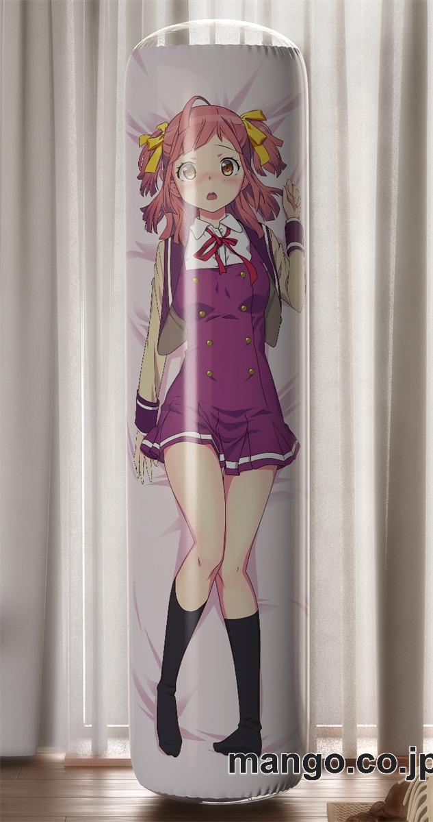 【おきあがりこぼし】アニメ キャラクター 等身大 PVC バランスクッション【アニメガタリズ】阿佐ヶ谷未乃愛 PVC製 キャラクターグッズ コレクション用 2