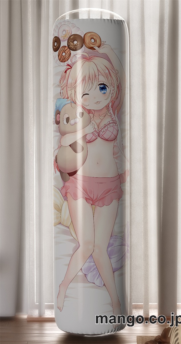 【おきあがりこぼし】アニメ キャラクター 等身大 PVC バランスクッション【こみっくがーるず】小夢＆琉姫 PVC製 キャラクターグッズ コレクション用