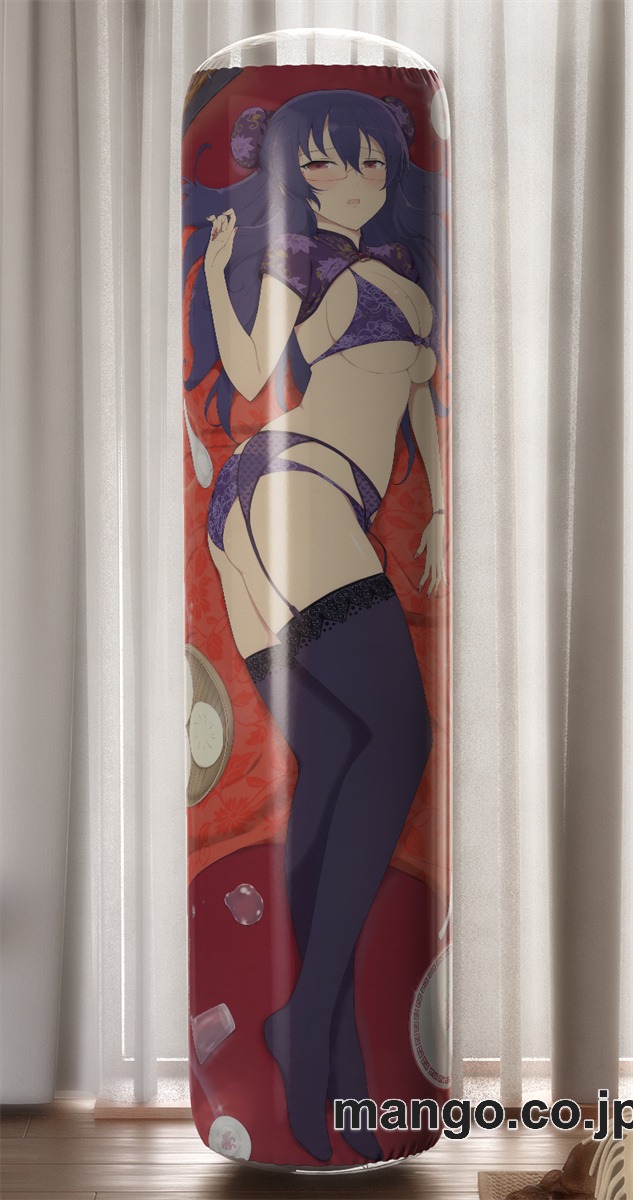【おきあがりこぼし】アニメ キャラクター 等身大 PVC バランスクッション【閃乱カグラ】焔 凛 PVC製 キャラクターグッズ コレクション用 2