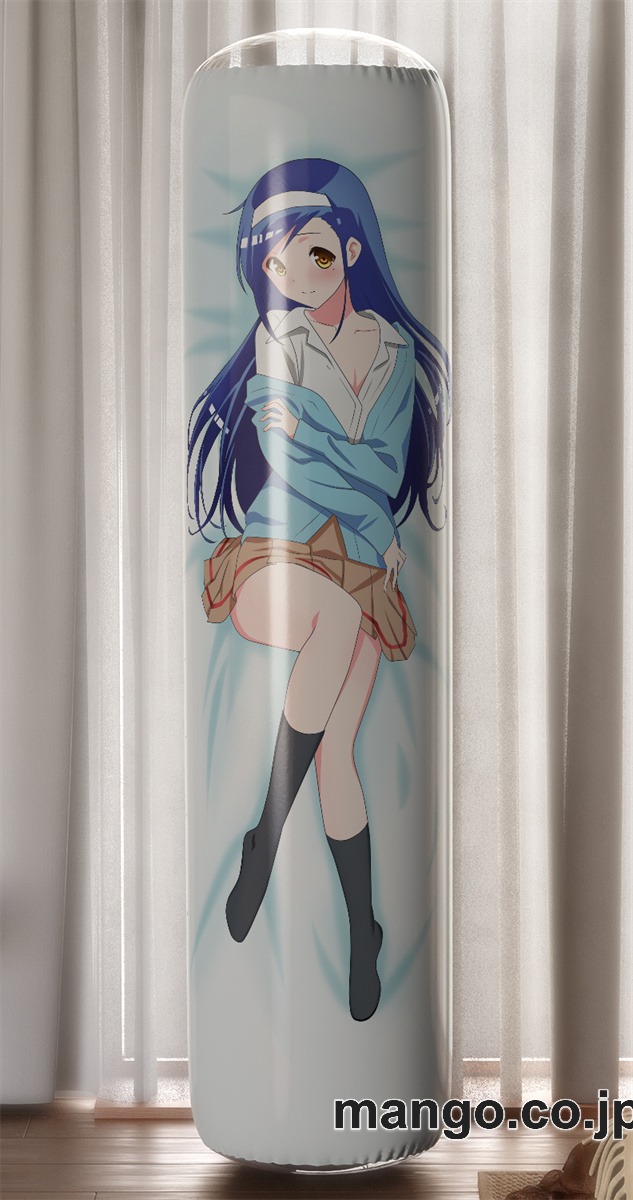 【おきあがりこぼし】アニメ キャラクター 等身大 PVC バランスクッション【ぼくたちは勉強ができない】古橋文乃 PVC製 キャラクターグッズ コレクション用