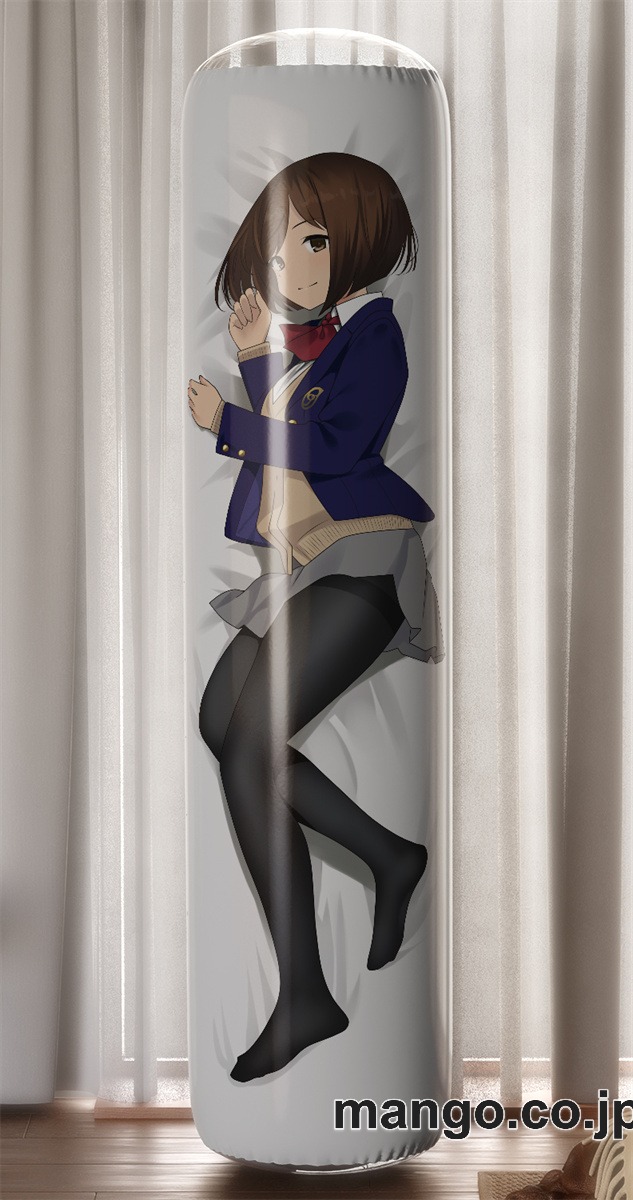 【おきあがりこぼし】アニメ キャラクター 等身大 PVC バランスクッション【みるタイツ】萌黄ホミ PVC製 キャラクターグッズ コレクション用