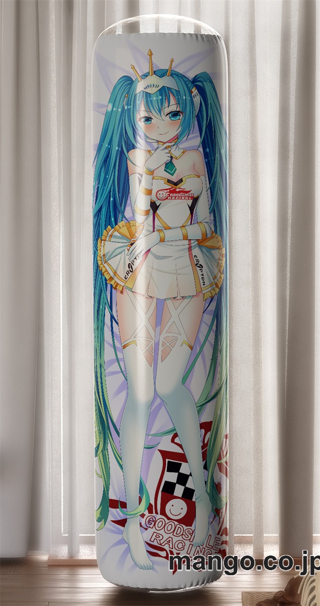 【おきあがりこぼし】アニメ キャラクター 等身大 PVC バランスクッション【VOCALOID】ボーカロイド 初音ミク PVC製 キャラクターグッズ コレクション用
