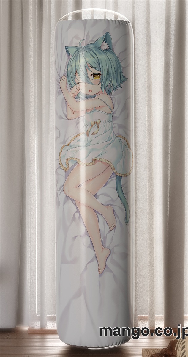 【おきあがりこぼし】アニメ キャラクター 等身大 PVC バランスクッション【ネコぱら】描き下ろし カカオ PVC製 キャラクターグッズ コレクション用 2