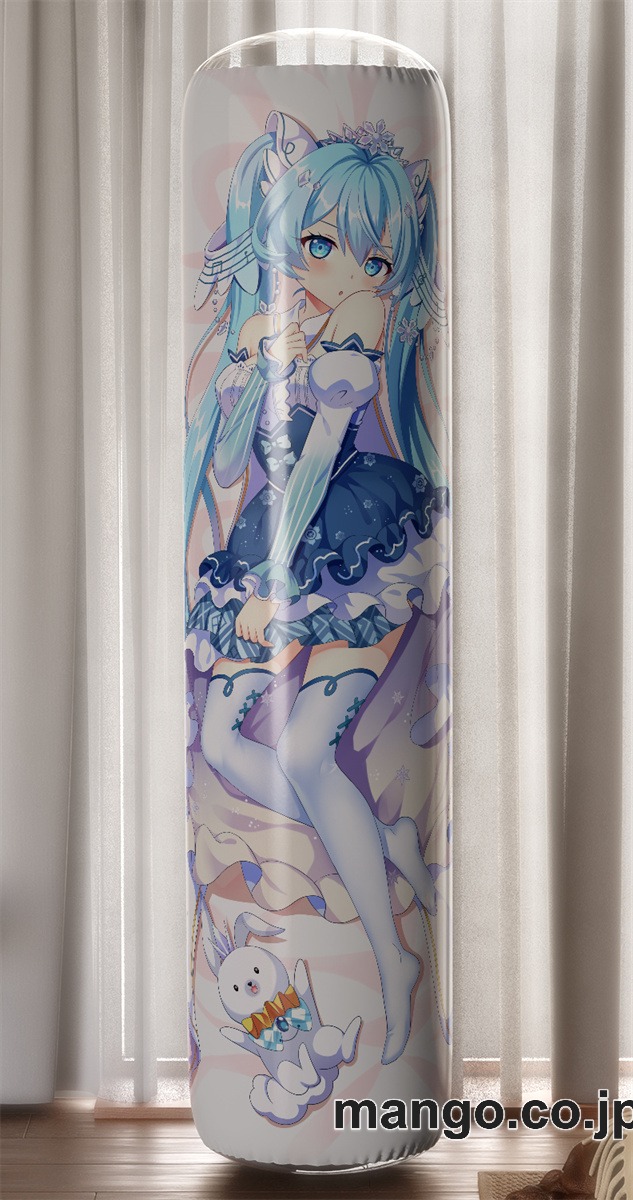 【おきあがりこぼし】アニメ キャラクター 等身大 PVC バランスクッション初音ミク PVC製 キャラクターグッズ コレクション用 2