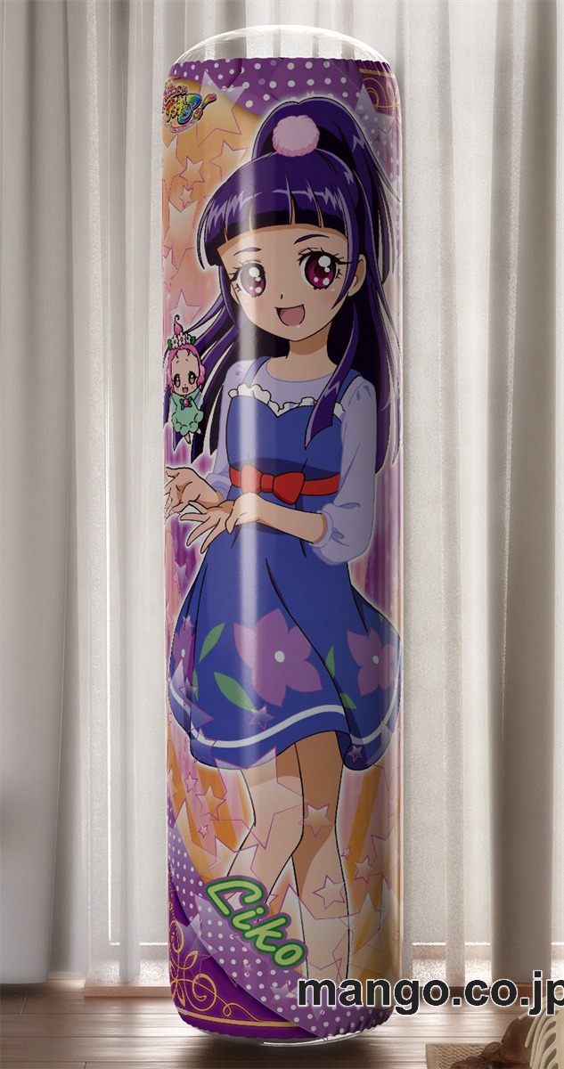 【おきあがりこぼし】アニメ キャラクター 等身大 PVC バランスクッション魔法つかいプリキュア！十六夜リコ PVC製 キャラクターグッズ コレクション用