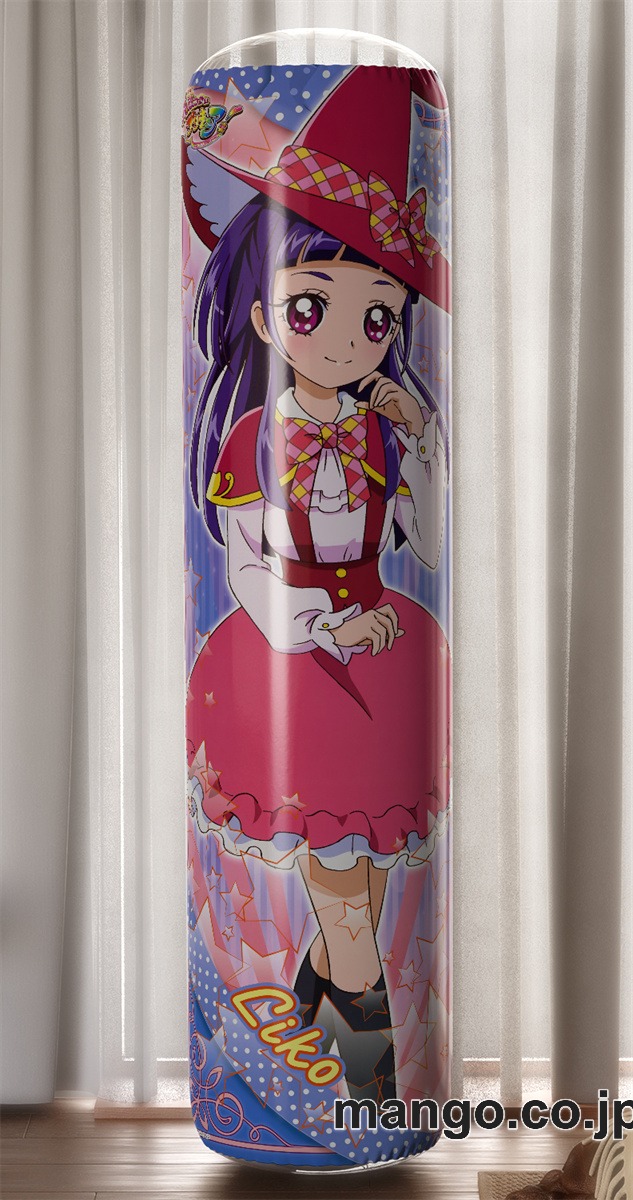 【おきあがりこぼし】アニメ キャラクター 等身大 PVC バランスクッション魔法つかいプリキュア！十六夜リコ PVC製 キャラクターグッズ コレクション用 2