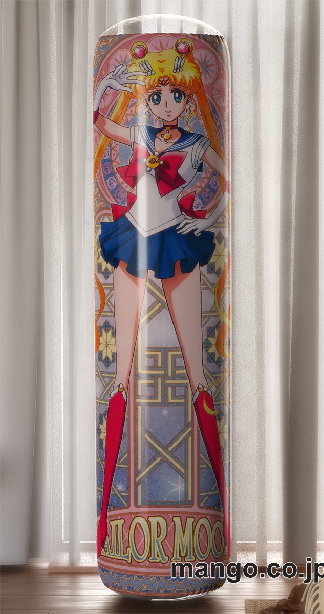 【おきあがりこぼし】アニメ キャラクター 等身大 PVC バランスクッション【美少女戦士セーラームーン】月野うさぎ&水野亜美 PVC製 キャラクターグッズ コレクション用