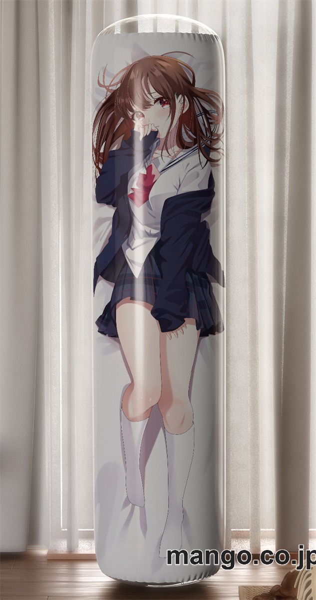 【おきあがりこぼし】アニメ キャラクター 等身大 PVC バランスクッション『しょにおや！』甘恵 PVC製 キャラクターグッズ コレクション用