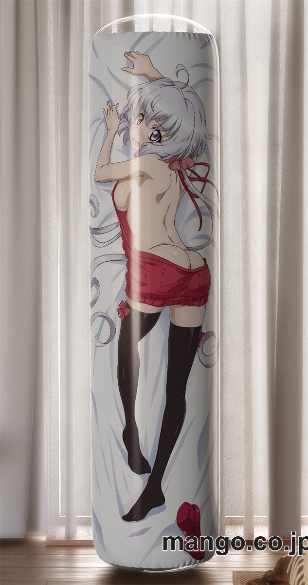 【おきあがりこぼし】アニメ キャラクター 等身大 PVC バランスクッション【戦姫絶唱シンフォギア】雪音クリス PVC製 キャラクターグッズ コレクション用 2