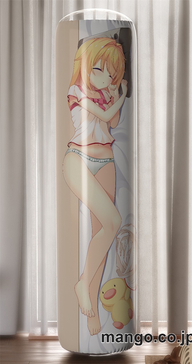 【おきあがりこぼし】アニメ キャラクター 等身大 PVC バランスクッション【天神乱漫】千歳佐奈 PVC製 キャラクターグッズ コレクション用 2