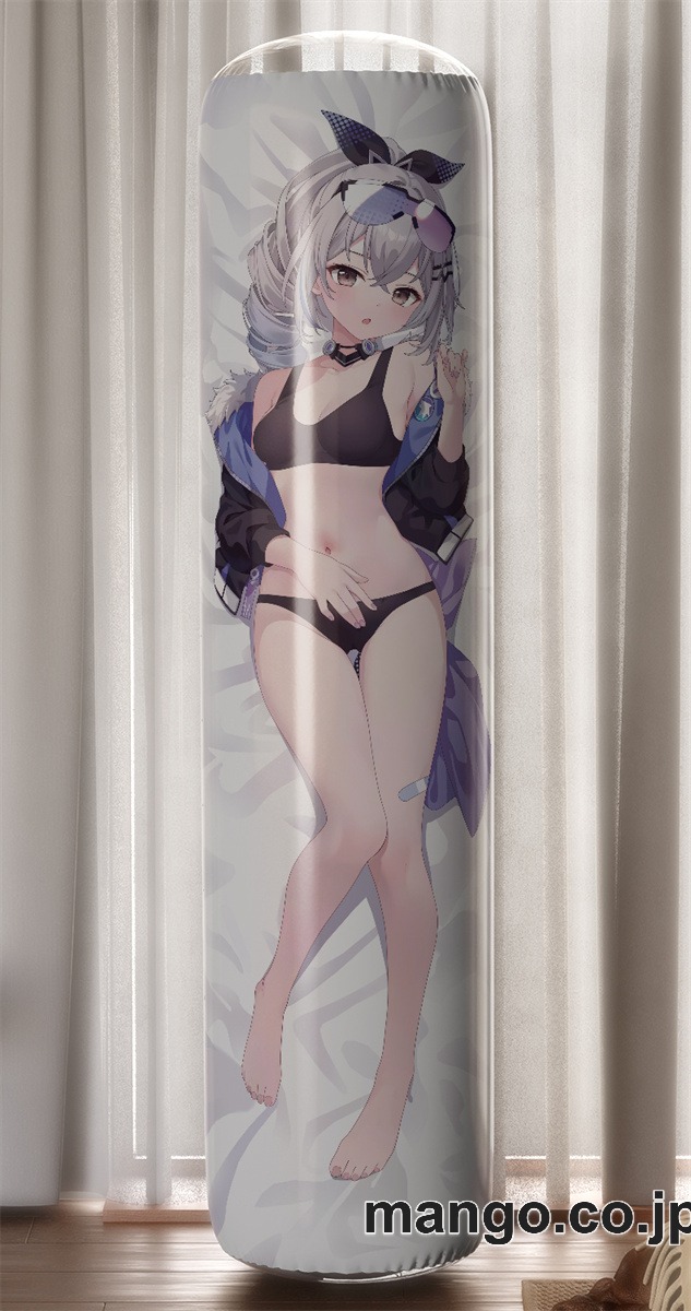 【おきあがりこぼし】アニメ キャラクター 等身大 PVC バランスクッション【崩壊：スターレイル】銀狼 PVC製 キャラクターグッズ コレクション用 2